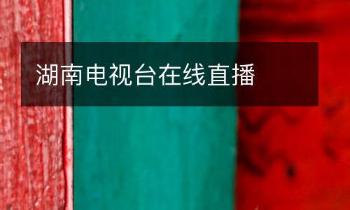 湖南電視臺在線直播